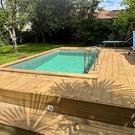 Villa Grande 10 Pers, Jardin Luxuriant, Piscine - Au Coeur De - Proche Plages Et Pays Basque