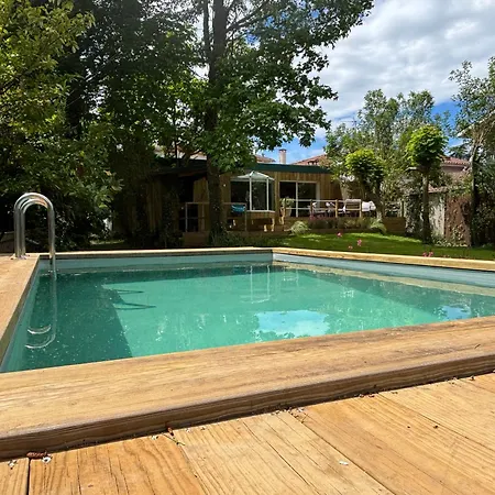 Villa 5 Avec Piscine Privee, Grand Jardin Au Coeur De Et A 30 Min Des Plages Landaises - Ideal Pour Familles Ou Groupe D'amis Dax