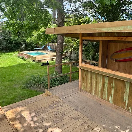 5 Avec Piscine Privee, Grand Jardin Au Coeur De Et A 30 Min Des Plages Landaises - Ideal Pour Familles Ou Groupe D'amis Villa Dax